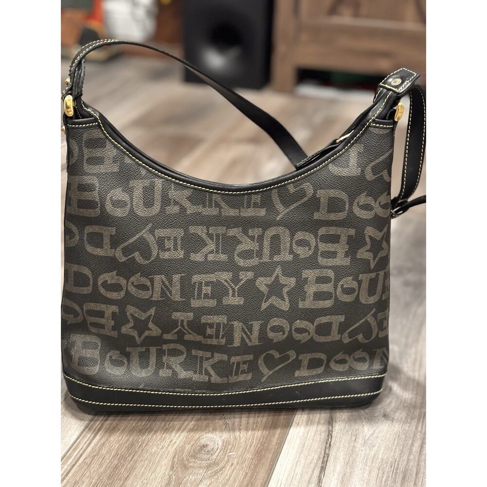 Dooney And Bourke Rare Pretag Vintage Script Bag Collector Hard To Find
